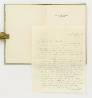 The Bookplate in Australia. Its Inspiration and Development