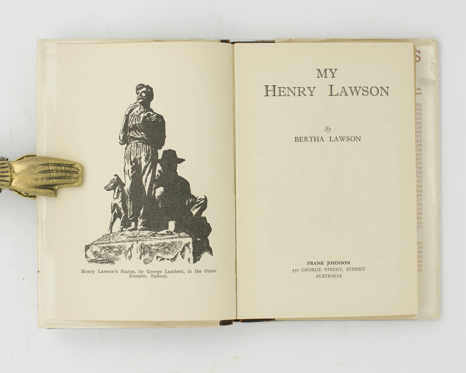 My Henry Lawson | Bertha LAWSON | First Edition