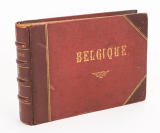 Item #108072 A late-nineteenth century album containing 36 photographs of cities, sites and...