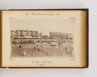 A late-nineteenth century album containing 36 photographs of cities, sites and scenes across Belgium