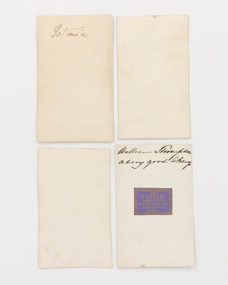 Four albumen paper portrait photographs (cartes de visite, image sizes approximately 85 × 60 mm) of Maoris, offered as one lot
