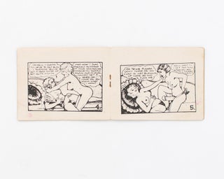 A group of eight pocket-size American pornographic comic books, in circulation from the 1920s-60s