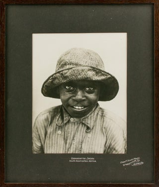 Item #108084 'Oodnadatta Jacky - South Australian Native'. A charming vintage portrait photograph...