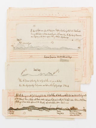 Item #108355 A series of eight coastal profiles, mainly of the Turks and Caicos Islands (an...