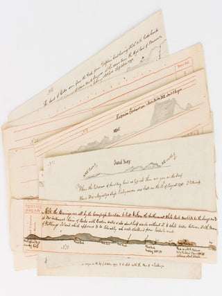 A series of eight coastal profiles, mainly of the Turks and Caicos Islands (an Atlantic archipelago approximately 900 kilometres south-east of Florida), nearby Mayaguana, Cuba and Jamaica, drawn in July, August and October 1790. Some (but probably not all) of them were drawn by Lieutenant Daniel Woodriff