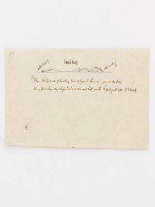 A series of eight coastal profiles, mainly of the Turks and Caicos Islands (an Atlantic archipelago approximately 900 kilometres south-east of Florida), nearby Mayaguana, Cuba and Jamaica, drawn in July, August and October 1790. Some (but probably not all) of them were drawn by Lieutenant Daniel Woodriff
