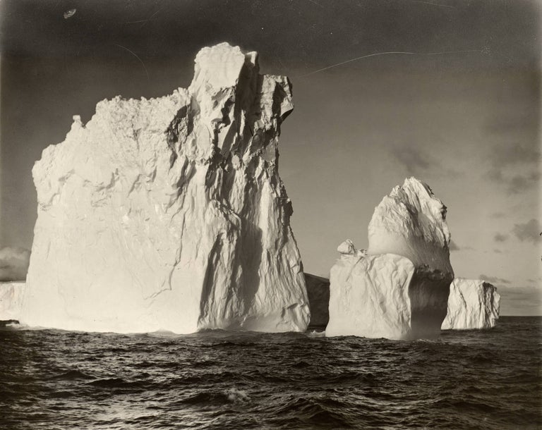 Item #108649 Icebergs [British, Australian and New Zealand Antarctic Research Expedition, 1929-31]. BANZARE, Frank HURLEY.