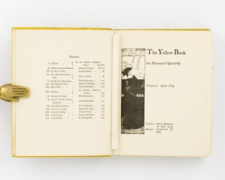 The Yellow Book. An Illustrated Quarterly. Volume I, April 1894 to Volume XIII, April 1897 [the complete set]