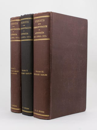 Item #108911 Census of the Commonwealth of Australia taken for the Night between 2nd and 3rd...