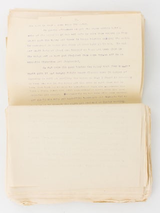 A duplicate typescript manuscript, 'The First Pastoral Settlement in the Northern Territory'