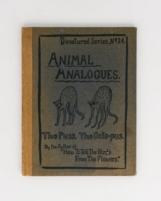 Item #109291 Animal Analogues. Verses and Illustrations. Robert Williams WOOD