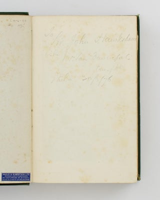 South Australia. Its History, Resources, and Productions