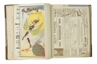 Item #109444 An album containing approximately 110 London theatre programmes from 1900 and 1901....