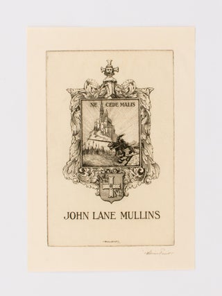 A collection of 86 bookplates, mainly by Australian artists for Australian subjects