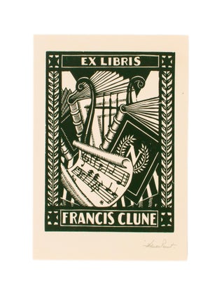 A collection of 86 bookplates, mainly by Australian artists for Australian subjects