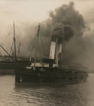 'The Tug'. A vintage gelatin silver photograph (visible image size 335 × 297 mm) on the. John KAUFFMANN.