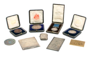 Item #109766 Eight medals awarded to John Kauffmann for British and Australian photographic...