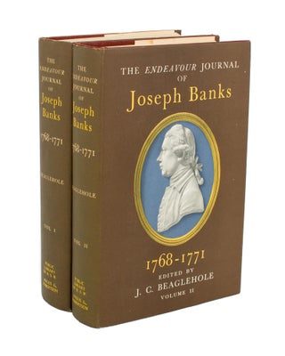 Item #109807 The 'Endeavour' Journal of Joseph Banks, 1768-1771. Edited by J.C. Beaglehole. Sir...
