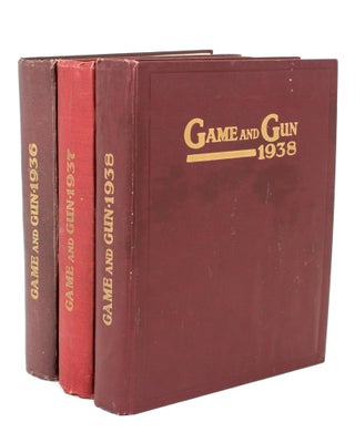Item #110059 Game & Gun, and The Angler's Monthly. Volume XIII, 1936. [Together with] Volume XIV,...