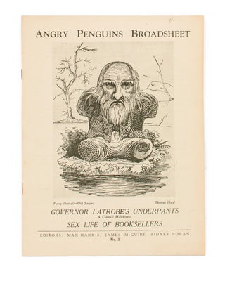 Item #110164 Angry Penguins Broadsheet. Number 3. Angry Penguins