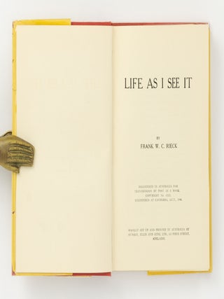Life As I See It