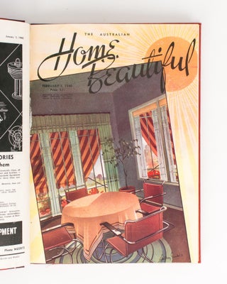 The Australian Home Beautiful. A Monthly Journal devoted to Home Building. Volume 18, Number 1, January 1940 to Volume 18, Number 11, November 1940