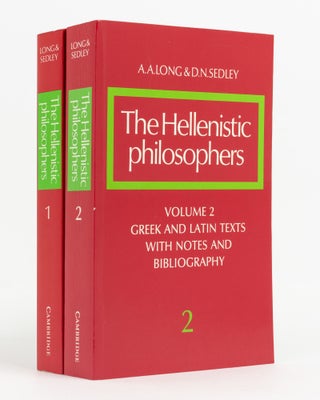 Item #110816 The Hellenistic Philosophers. Volume 1: Translations of the Principal Sources with...