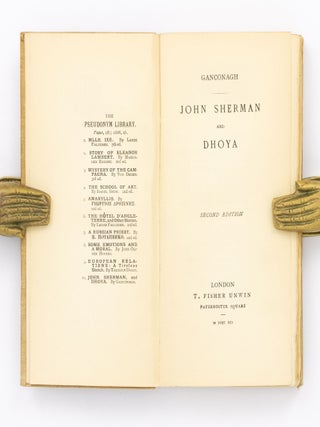 John Sherman, and Dhoya, by Ganconagh