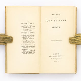 John Sherman, and Dhoya, by Ganconagh