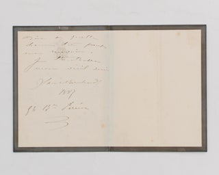 An autograph note signed by Sarah Bernhardt to 'Mon cher Paul', mentioning her pretty niece, and trying to arrange a suitable time to catch up