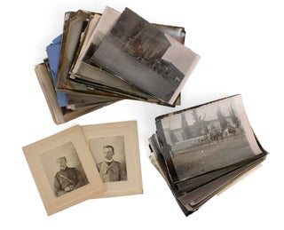 Item #110867 A collection of six different vintage portrait photographs of Lieutenant (later...