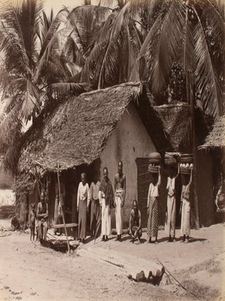 Item #110869 A fine morocco album (365 × 290 mm) containing 90 albumen paper photographs of...