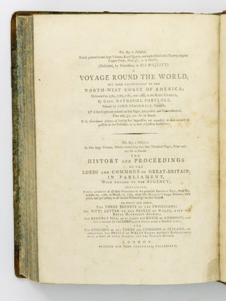The Voyage of Governor Phillip to Botany Bay; with an Account of the Establishment of the Colonies of Port Jackson & Norfolk Island, compiled from Authentic Papers ... To which are added, the Journals of Lieuts. Shortland, Watts, Ball, & Capt. Marshall; with an Account of their New Discoveries ...