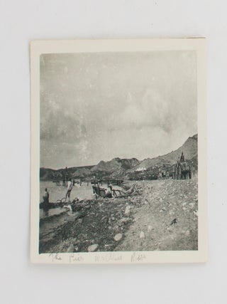 An extraordinary collection of 27 well-captioned photographs (each approximately 90 × 115 mm) taken at Gallipoli, attributed to 1043 Private Thomas English, attached to B Section, 4th Field Ambulance