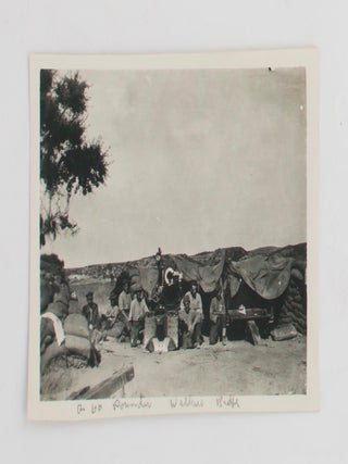 An extraordinary collection of 27 well-captioned photographs (each approximately 90 × 115 mm) taken at Gallipoli, attributed to 1043 Private Thomas English, attached to B Section, 4th Field Ambulance