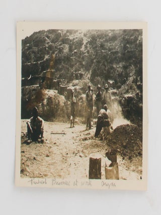An extraordinary collection of 27 well-captioned photographs (each approximately 90 × 115 mm) taken at Gallipoli, attributed to 1043 Private Thomas English, attached to B Section, 4th Field Ambulance