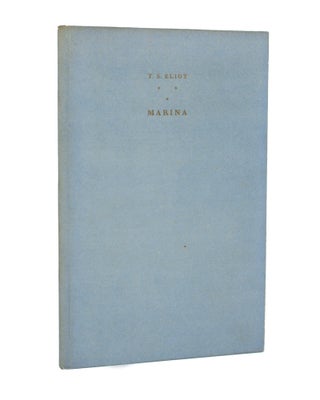 Item #111007 Marina. With Drawings by E. McKnight Kauffer. T. S. ELIOT