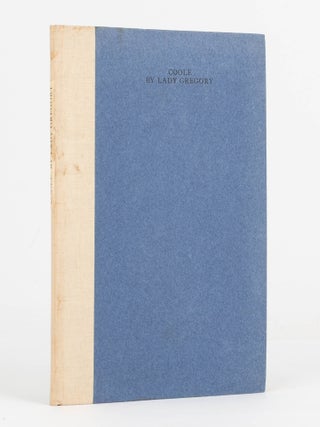 Item #111021 Coole. Cuala Press, Lady GREGORY, Augusta