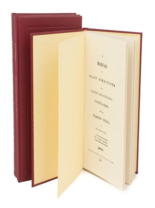 Item #111431 A Treatise on the Culture of the Vine, and the Art of making Wine. Compiled from the...