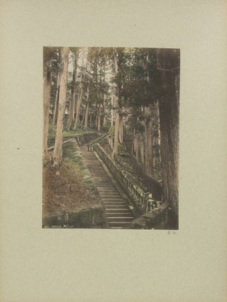 Two impressive large-format albums containing a total of 110 hand-coloured nineteenth-century albumen paper photographs of Japan by Adolfo Farsari