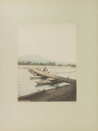 Two impressive large-format albums containing a total of 110 hand-coloured nineteenth-century albumen paper photographs of Japan by Adolfo Farsari