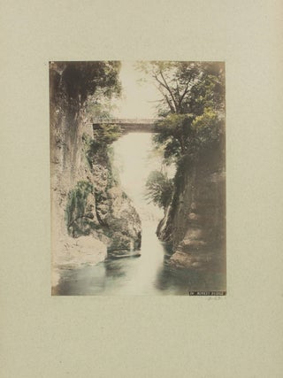 Two impressive large-format albums containing a total of 110 hand-coloured nineteenth-century albumen paper photographs of Japan by Adolfo Farsari