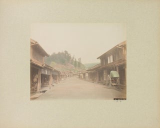 Two impressive large-format albums containing a total of 110 hand-coloured nineteenth-century albumen paper photographs of Japan by Adolfo Farsari