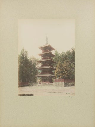 Two impressive large-format albums containing a total of 110 hand-coloured nineteenth-century albumen paper photographs of Japan by Adolfo Farsari