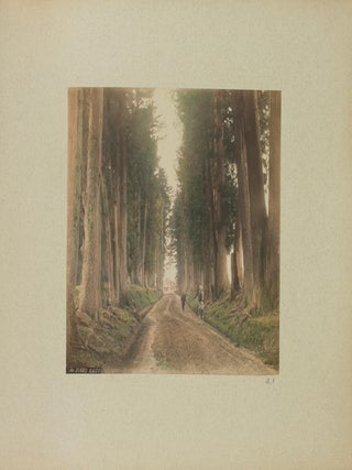 Two impressive large-format albums containing a total of 110 hand-coloured nineteenth-century albumen paper photographs of Japan by Adolfo Farsari