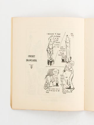 Cricket Sketches and Short Stories by Arthur Mailey, the Australian Googly Bowler, 1932-33