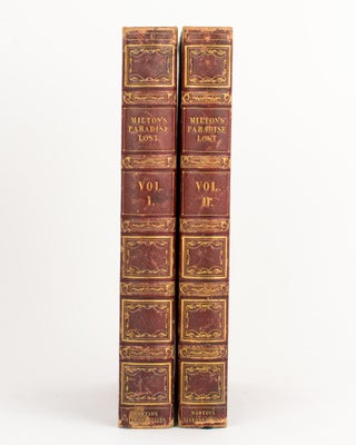 Item #112091 The Paradise Lost of Milton. With Illustrations designed and engraved by John...