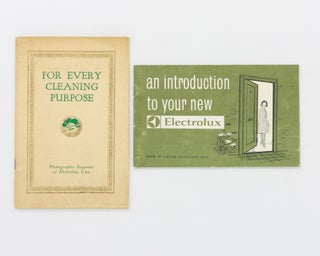 Item #112440 For Every Cleaning Purpose. Photographic Sequence of Electrolux Uses [cover title]....