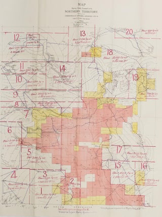 Item #112490 Report and Plans of Explorations in Central Australia. T. E DAY