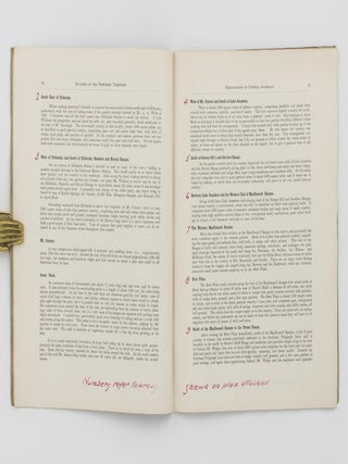 Report and Plans of Explorations in Central Australia